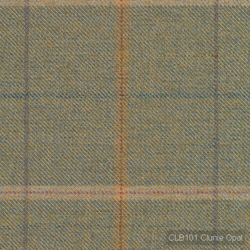 Clunie Burn CLB101 ткань The Isle Mill, Клетка от магазина Ткани Мира ✅