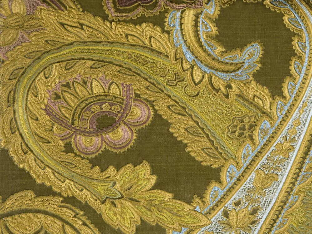 Espocada Showroom Collection Part 3 223 ткань, Огурцы-Пейсли от магазина Ткани Мира ✅