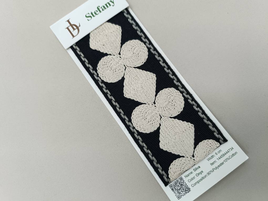 Silva бордюр для штор Daylight, Геометрия от магазина Ткани Мира ✅