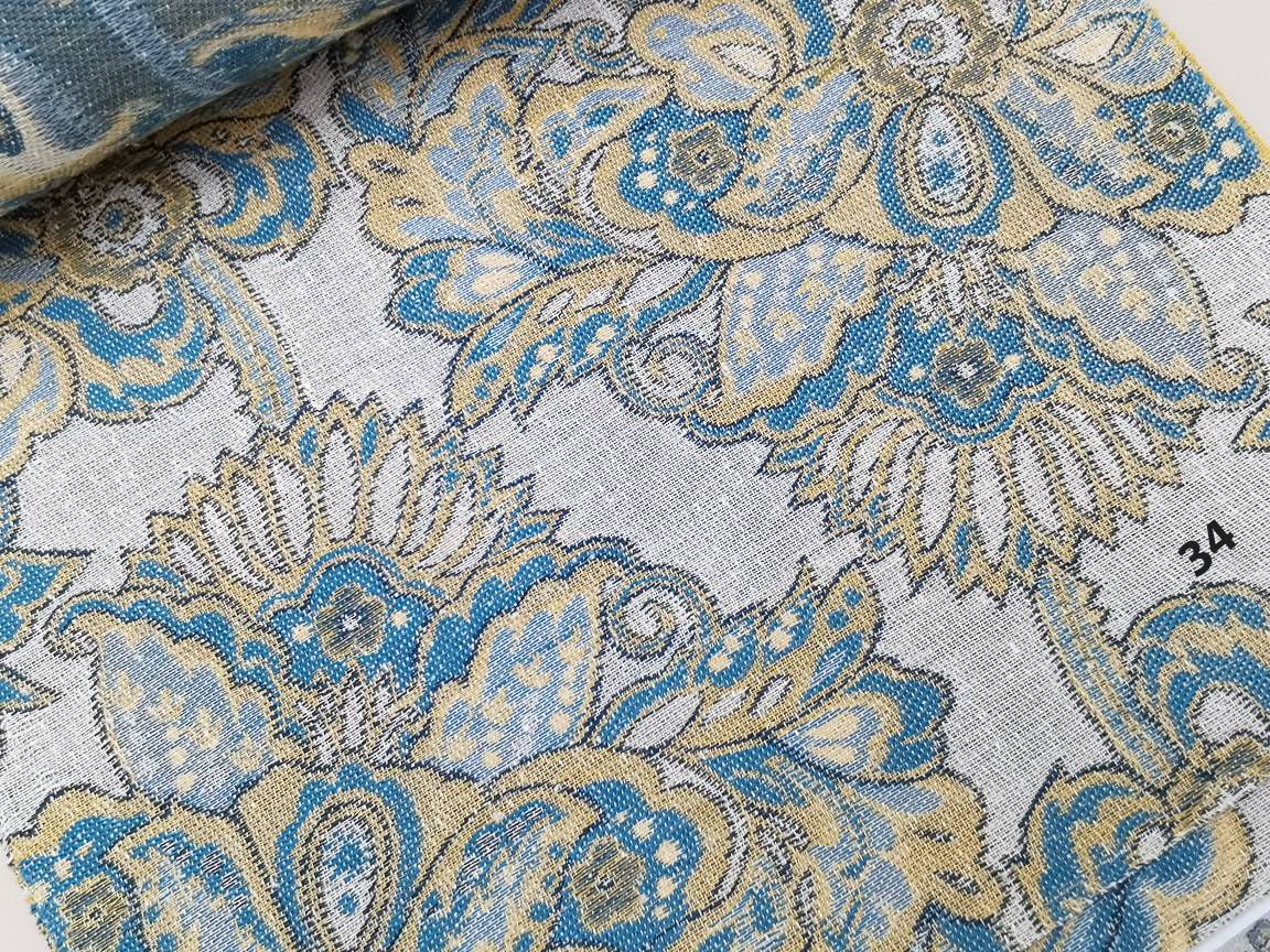 Jaipur 06, 13, 20, 27, 34, 41 ткань 5 Авеню, Цветы-Растения от магазина Ткани Мира ✅