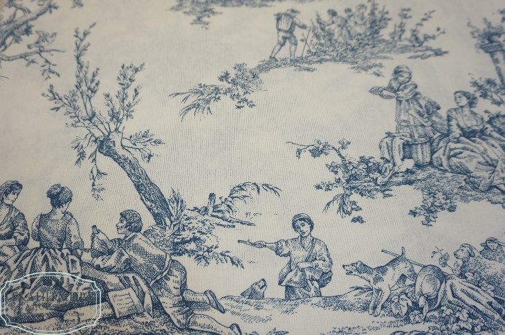 Ткань De Jouy 06, 16, 25, 40 материал Сатин,Персонажи Ткань De Jouy 06, 16, 25, 40, Персонажи от магазина Ткани Мира ✅