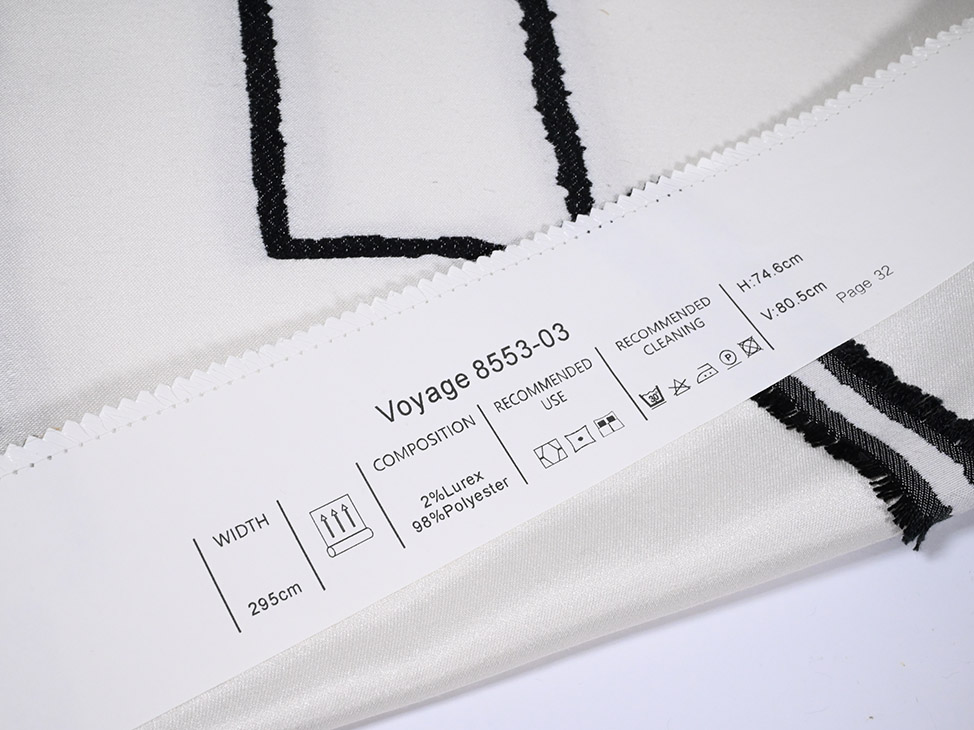 Voyage 8553 ткань ALDOtessuti, Геометрия от магазина Ткани Мира ✅