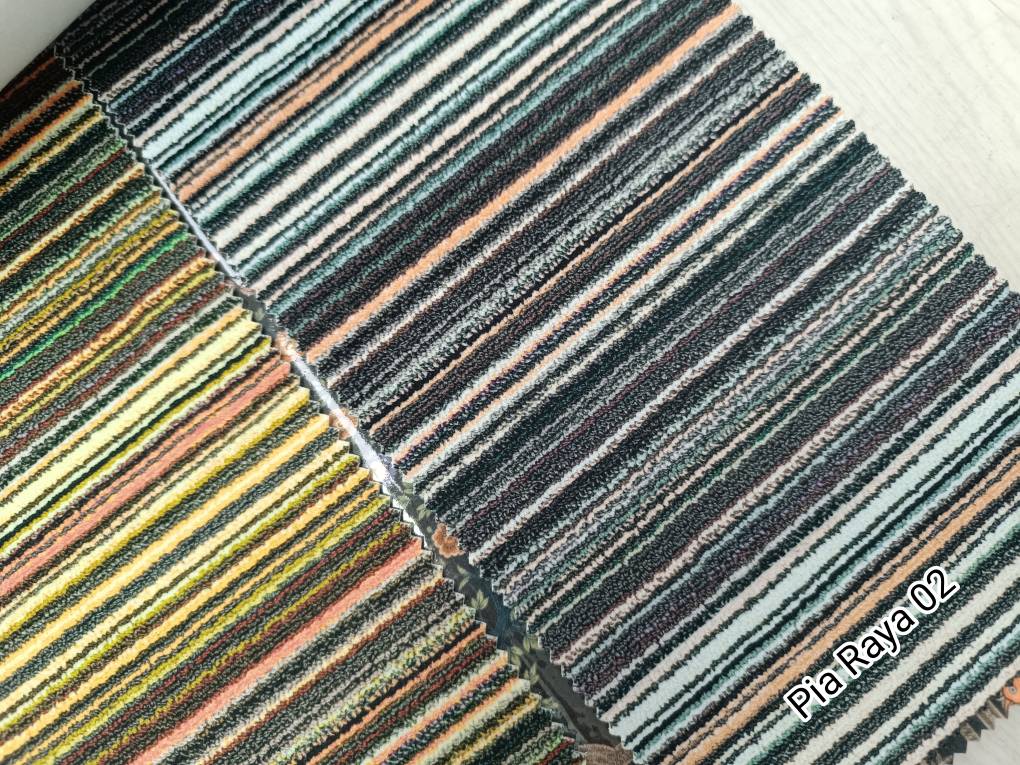 Pia Raya ткань Fabric club, Полоска от магазина Ткани Мира ✅