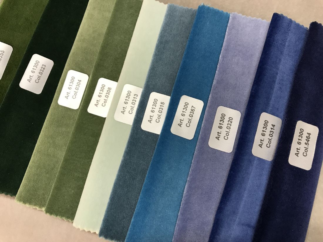 Decora ткань 61300 бархат, Однотонная от магазина Ткани Мира ✅