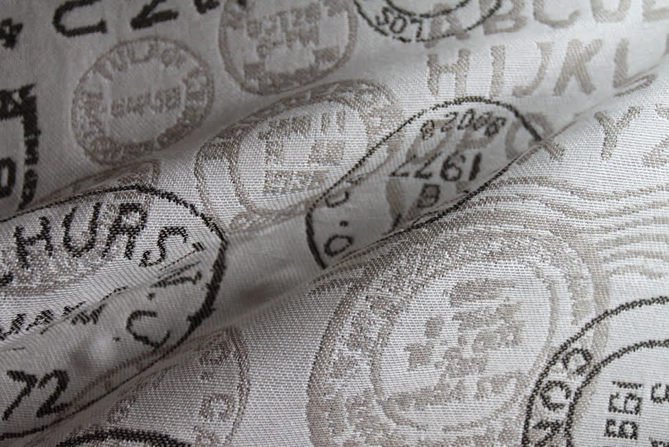 Origin Travel F 03 ткань Casablanca, Буквы-Надписи от магазина Ткани Мира ✅