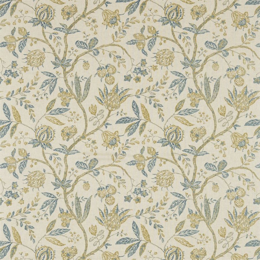 Ткань Sanderson 223976  Fabienne Prints & Embroideries, Цветы-Растения от магазина Ткани Мира ✅