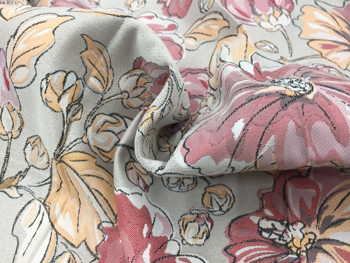 24501 ткань Perdevin, Цветы-Растения от магазина Ткани Мира ✅