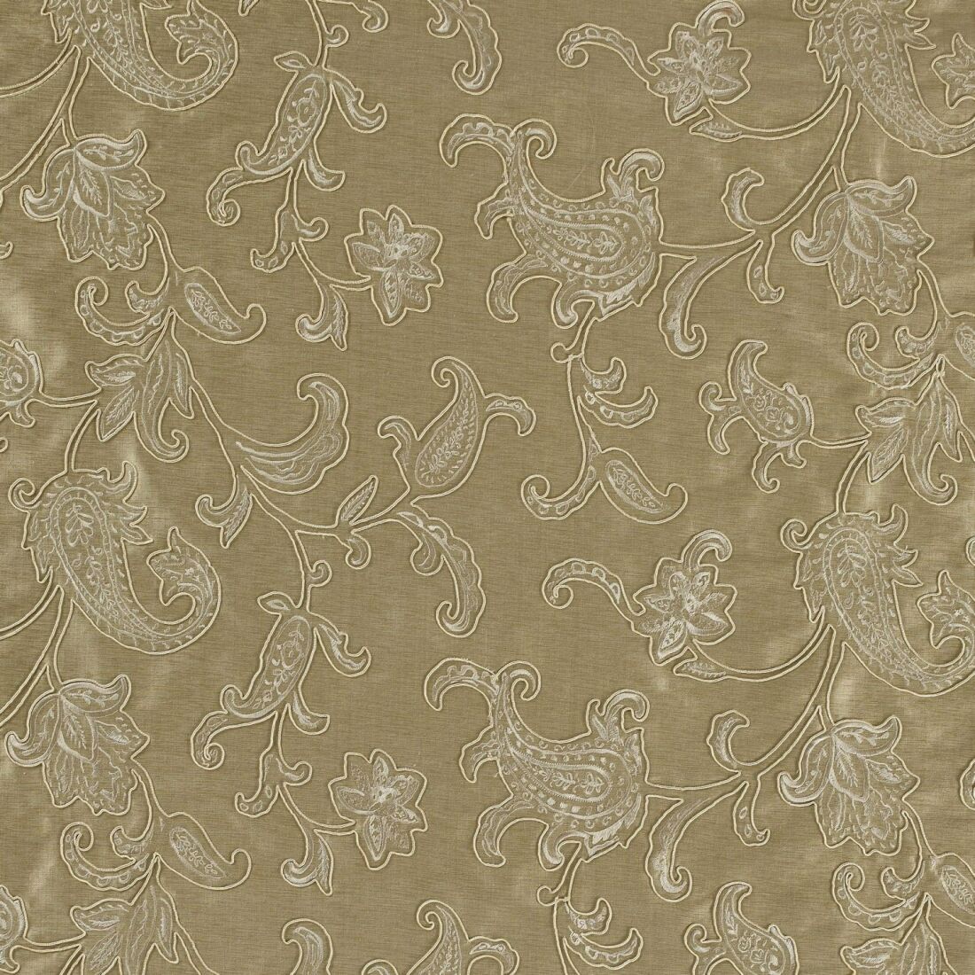 Halkin Silks Ambi Silk 31543 ткань James Hare, Огурцы-Пейсли Цветы-Растения от магазина Ткани Мира ✅