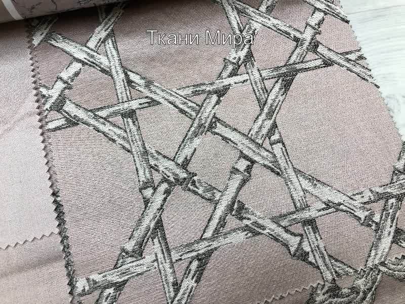 Murakami 03-09-15-21-27-33-39-45 ткань 5 Avenue, Геометрия Клетка от магазина Ткани Мира ✅