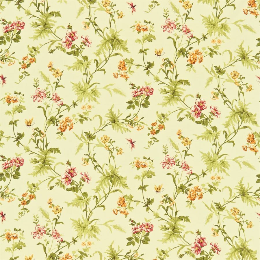 Ткань Sanderson 221942  Maycott Prints, Цветы-Растения от магазина Ткани Мира ✅