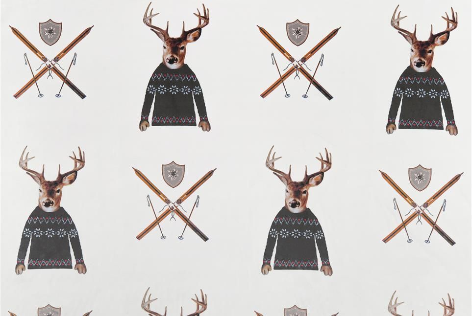 Mountain Deluxe Welcome Home Mountain Mania ткань Fine, Персонажи от магазина Ткани Мира ✅