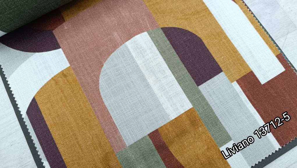 Liviano 13712 ткань  Evdekor, Геометрия от магазина Ткани Мира ✅
