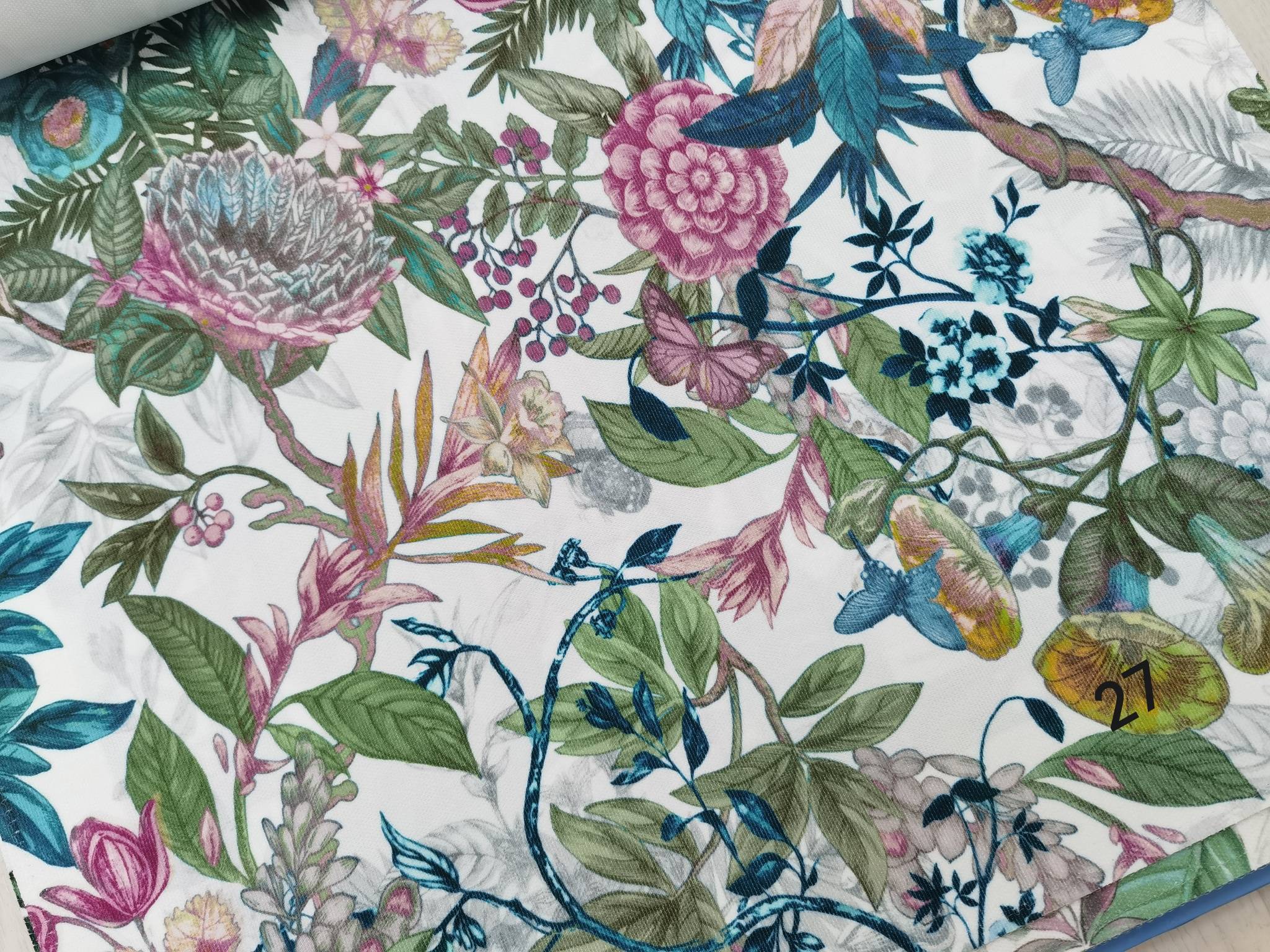 Florentina 06, 13, 20, 27, 34, 41 ткань 5 Авеню, Цветы-Растения от магазина Ткани Мира ✅