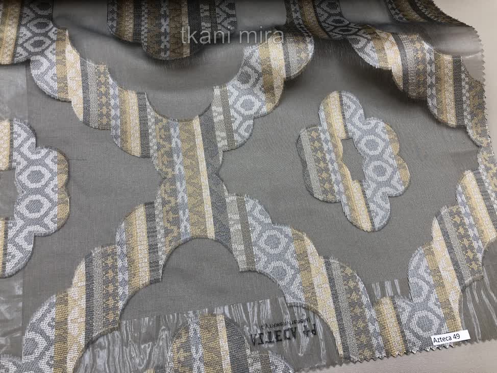Ткань  Azteca 09, 19, 29, 39, 49, Абстракция от магазина Ткани Мира ✅