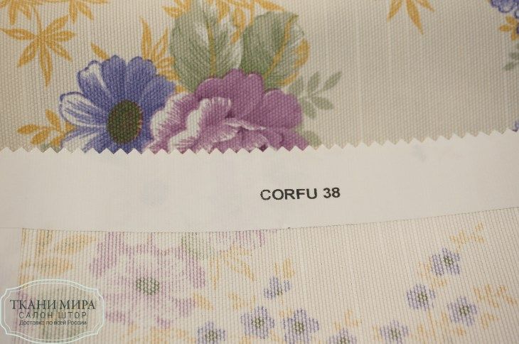 Ткань Corfu 34,36,38,40, Цветы-Растения от магазина Ткани Мира ✅