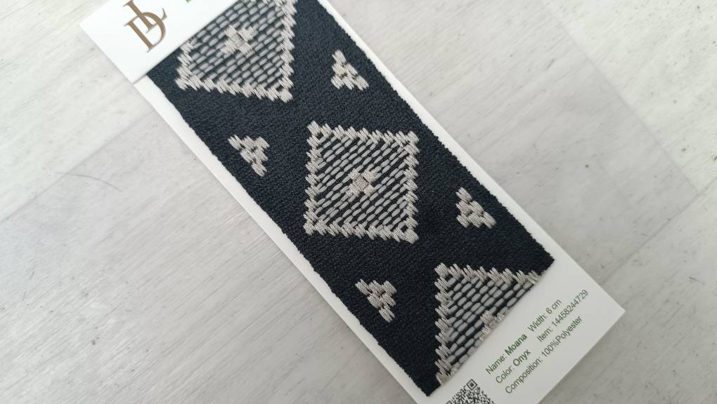 Moana бордюр для штор Daylight, Геометрия от магазина Ткани Мира ✅