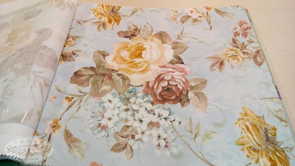 My Flower 12-14-16-18-20 ткань 5 Avenue, Цветы-Растения от магазина Ткани Мира ✅