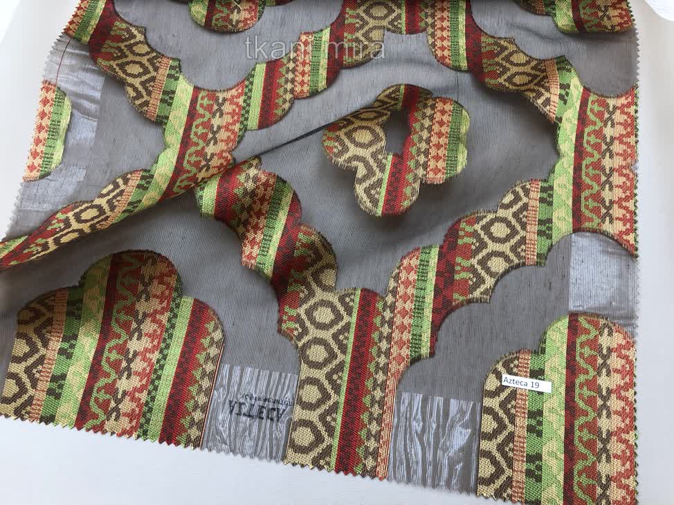 Ткань  Azteca 09, 19, 29, 39, 49, Абстракция от магазина Ткани Мира ✅