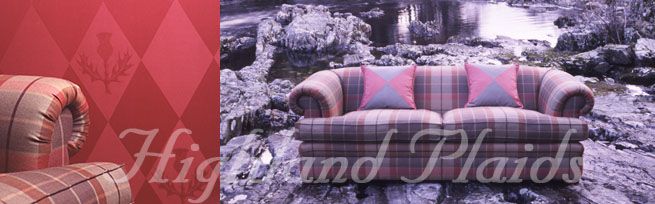 Highland Plaids THS006 ткань The Isle Mill, Цветы-Растения от магазина Ткани Мира ✅