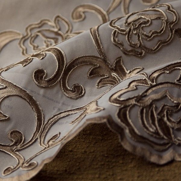 Mona Lisa Embrodery Han ткань Vip Dekor, Цветы-Растения от магазина Ткани Мира ✅