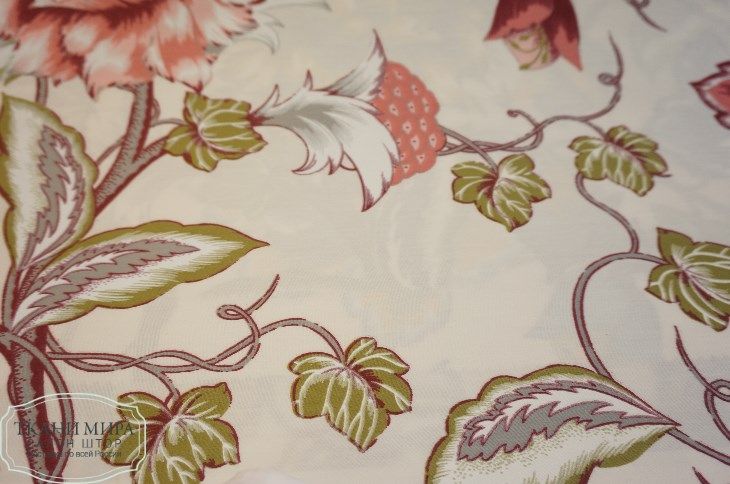 Ткань Corfu 26,28,30,32, Цветы-Растения от магазина Ткани Мира ✅