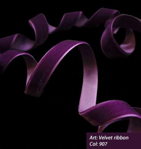 Velvet ribbon тесьма | Ткании Мира