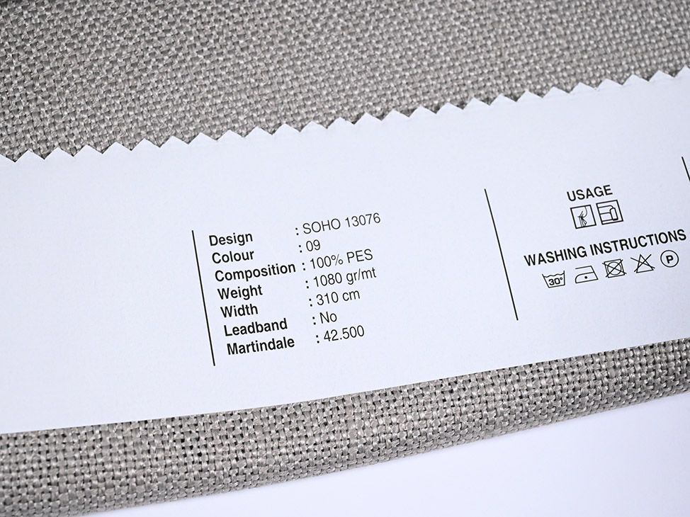 Soho 13076 ткань O'Interior Studio, Однотонная от магазина Ткани Мира ✅