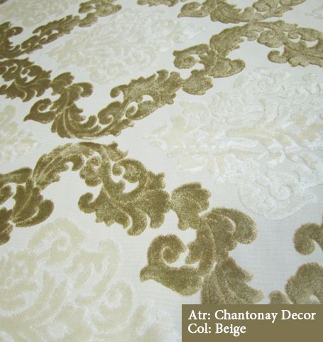 Chantonay Decor ткань Dana Panorama, Клетка Дамаск от магазина Ткани Мира ✅