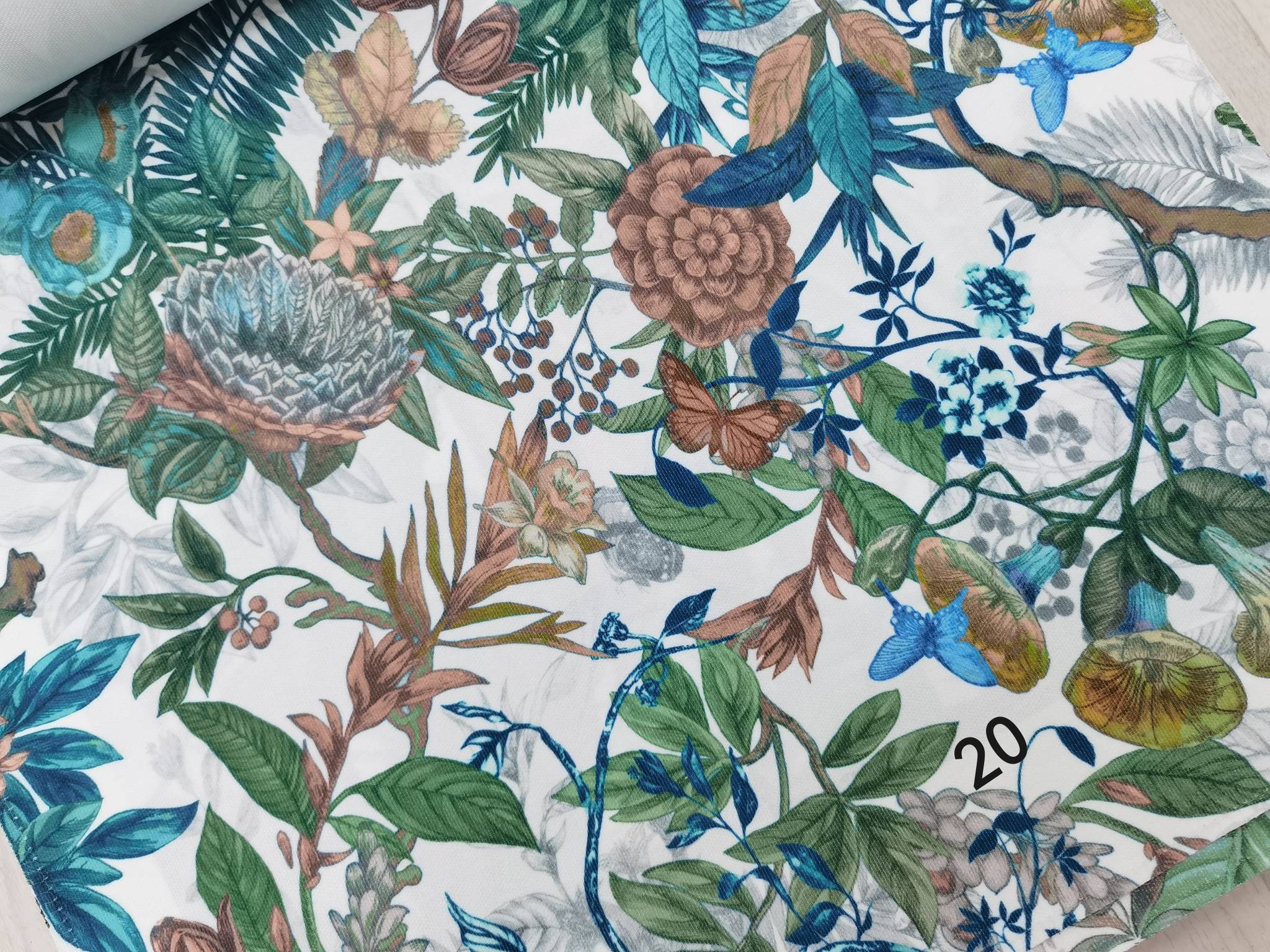 Florentina 06, 13, 20, 27, 34, 41 ткань 5 Авеню, Цветы-Растения от магазина Ткани Мира ✅