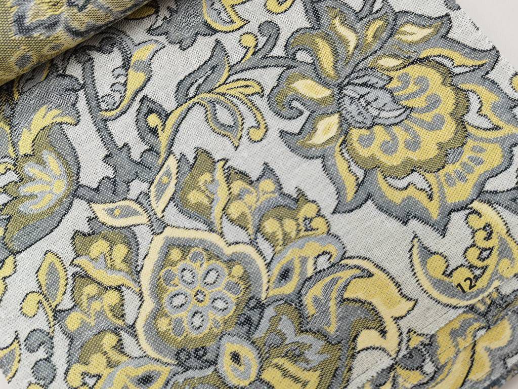 Jaipur 05, 12, 19, 26, 33, 40 ткань 5 Авеню, Цветы-Растения от магазина Ткани Мира ✅