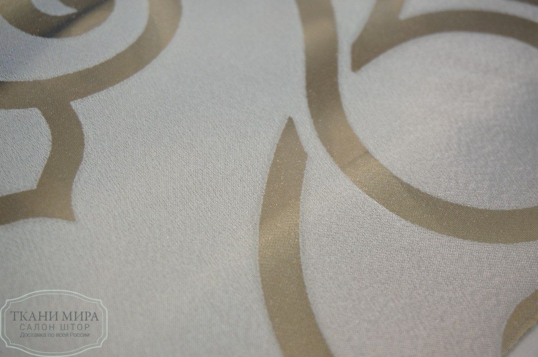 Ткань Adria R245, Вензель-Завитки от магазина Ткани Мира ✅