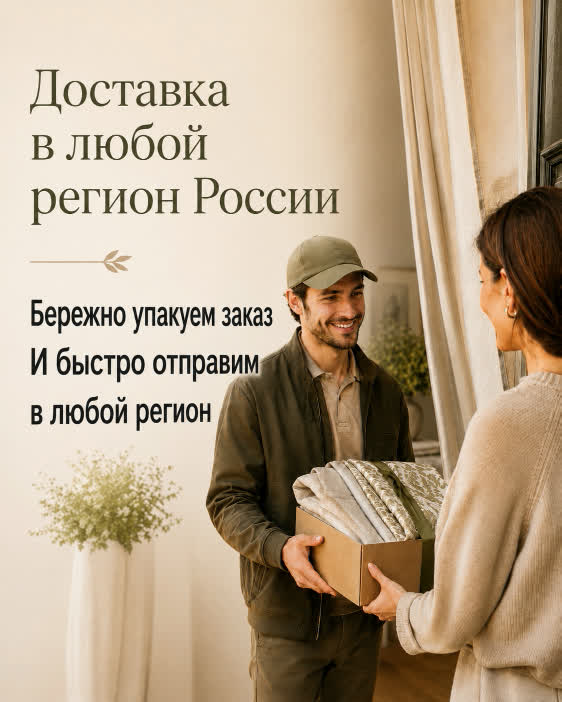 Доставка в любой регион РФ