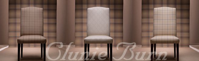 Clunie Burn CHB006 ткань The Isle Mill, Клетка от магазина Ткани Мира ✅