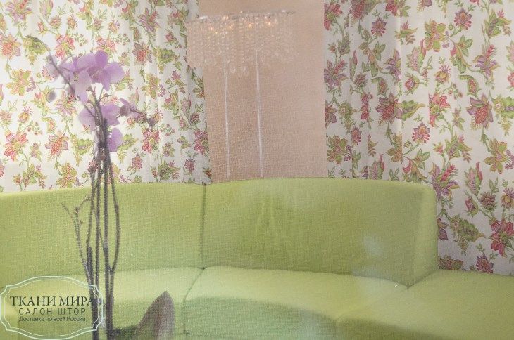 Ткань Corfu 02, 04, 06, 08, Цветы-Растения от магазина Ткани Мира ✅
