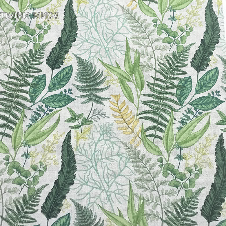 Magic Forest Ginkgo ткань Caro, Цветы-Растения от магазина Ткани Мира ✅