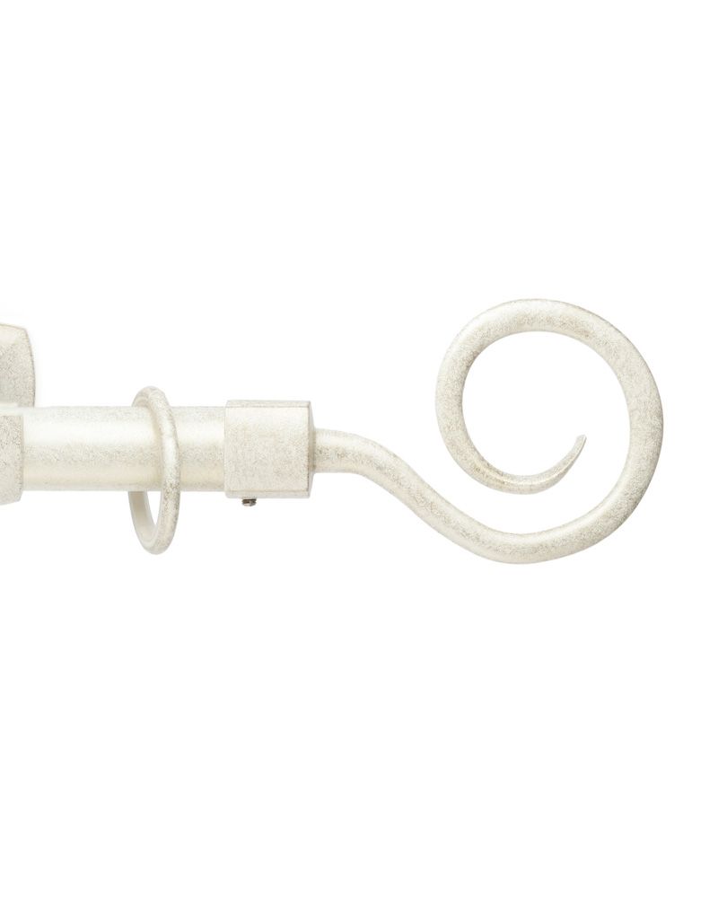 картинка Карниз Гефест «Крюк» Бело-золотой от магазина Ткани мира