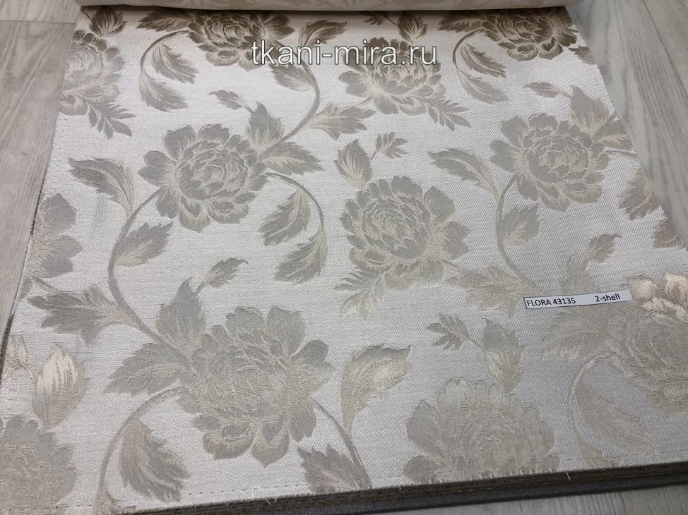 Flora 43135 ткань Windeco каталог Indira, Цветы-Растения от магазина Ткани Мира ✅