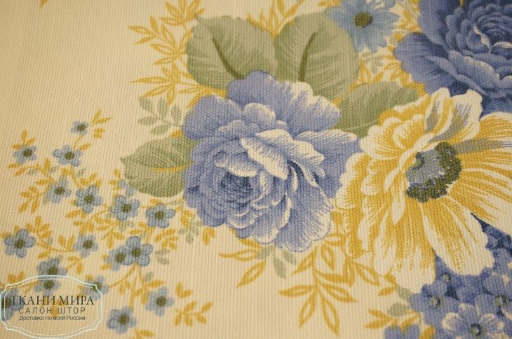 Ткань Corfu 34,36,38,40, Цветы-Растения от магазина Ткани Мира ✅