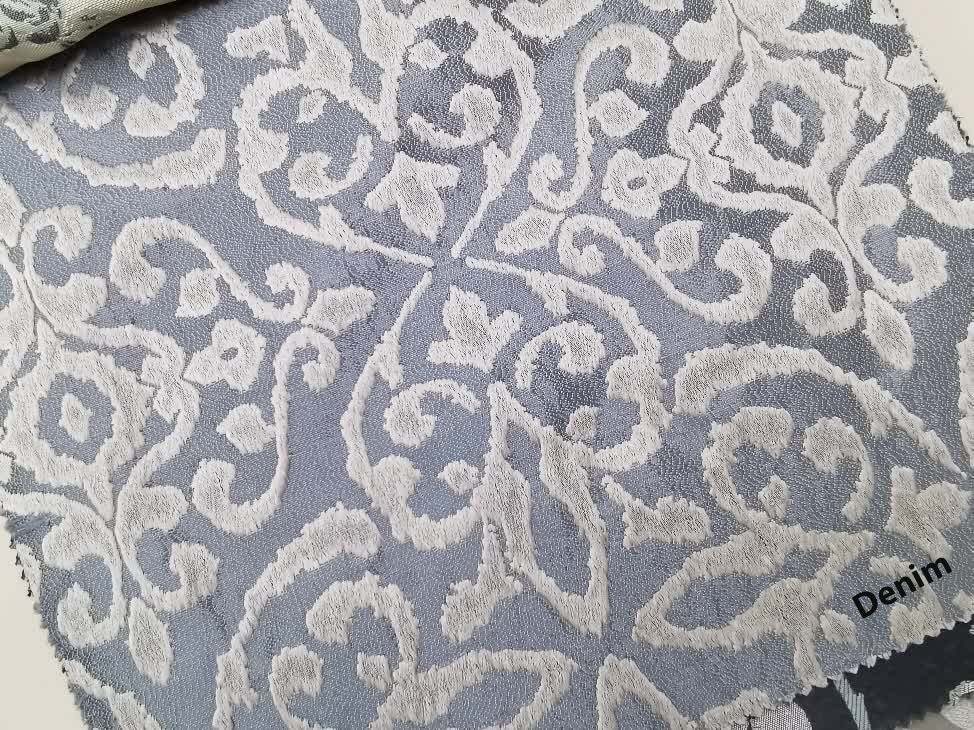 Woburn ткань Ashley Wilde designs, Вензель-Завитки от магазина Ткани Мира ✅