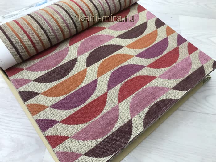 Semicircle ткань Daylight каталог Magic soft, Волны-Зигзаги от магазина Ткани Мира ✅