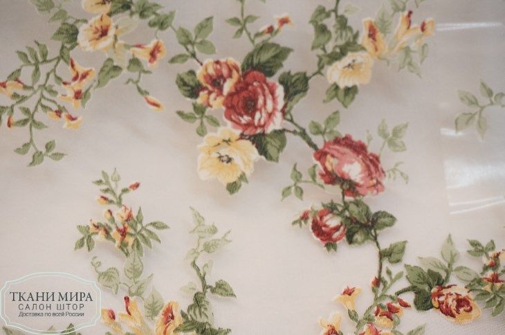 Ткань Corfu 41,43,45,47, Цветы-Растения от магазина Ткани Мира ✅