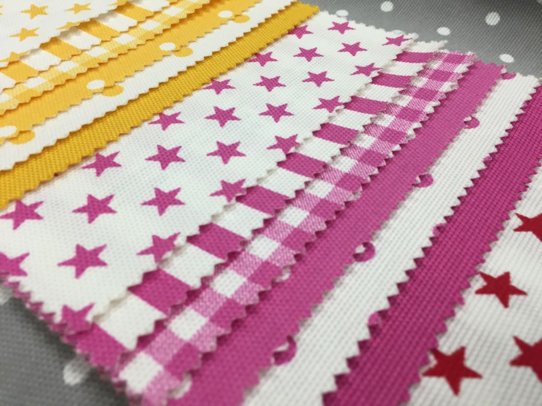 Ponarea ткань Via Roma, Горошек Полоска Клетка Предметы Однотонная от магазина Ткани Мира ✅