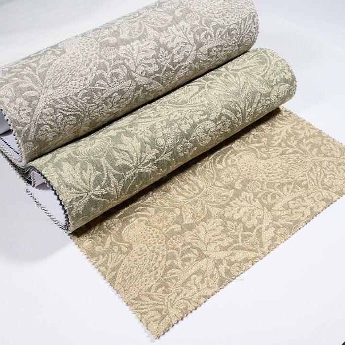 картинка Strawberry Thief Woven Walnut ткань William Morris 