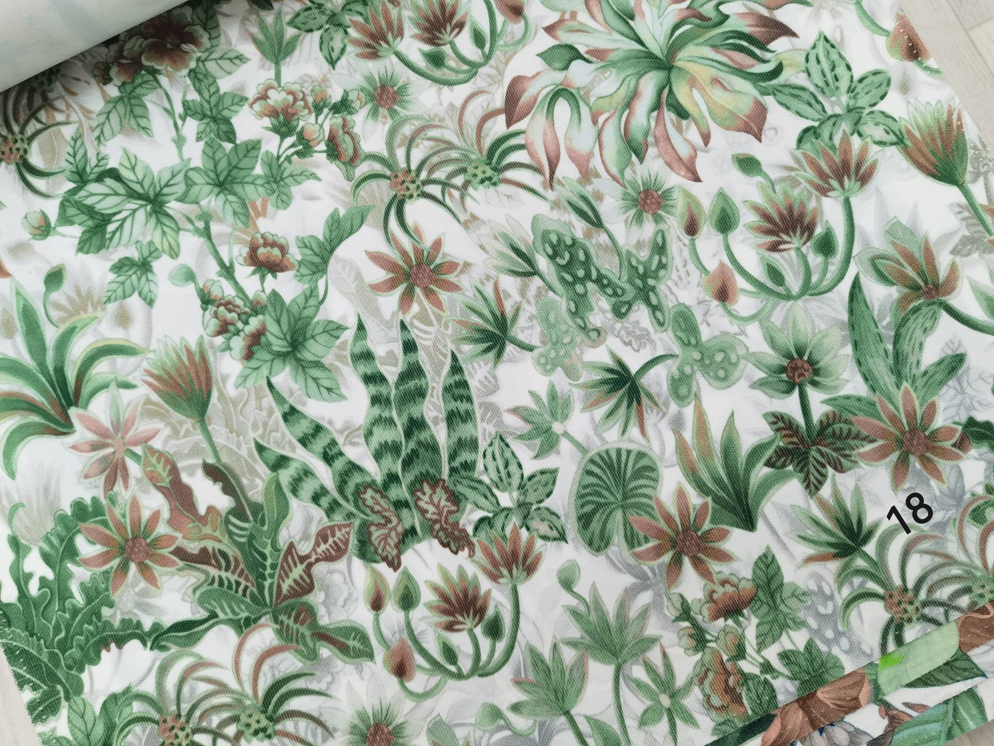 Florentina 04, 11, 18, 25, 32, 39 ткань 5 Авеню, Цветы-Растения от магазина Ткани Мира ✅