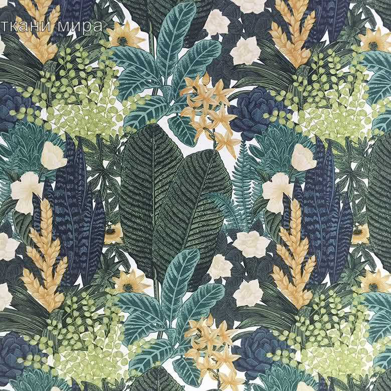 Magic Forest Moly ткань Caro, Цветы-Растения от магазина Ткани Мира ✅