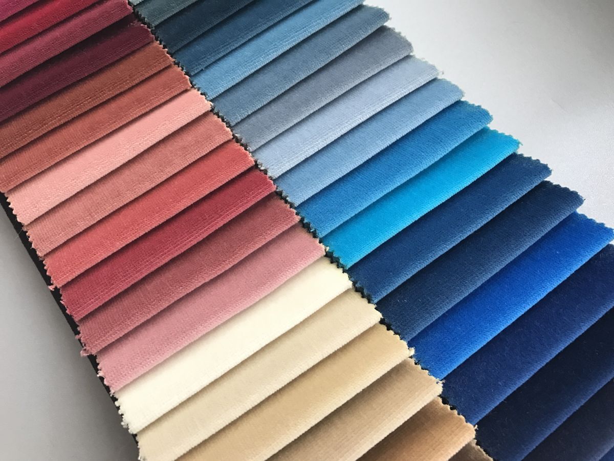 Decora ткань 61100 бархат, Однотонная от магазина Ткани Мира ✅