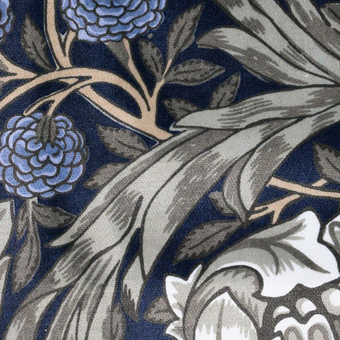 картинка African Marigold Velvet Cornflower ткань William Morris 