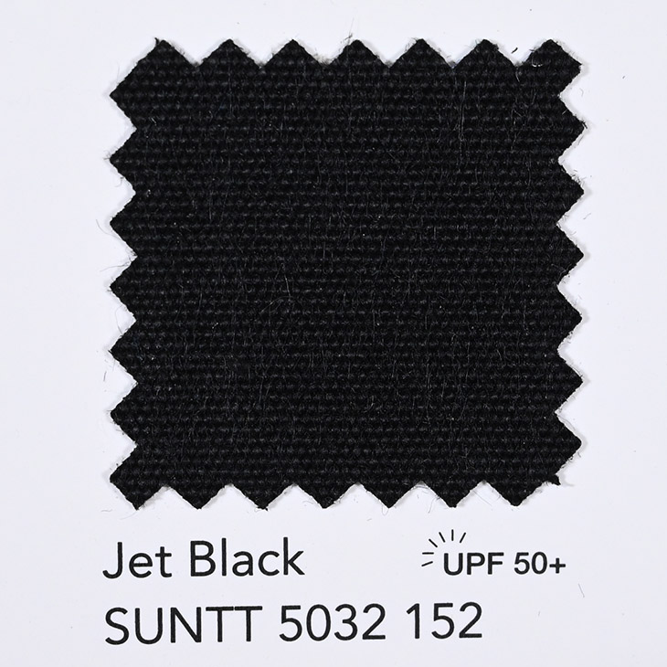 Ткань для штор Sunbrella plus 5032 Jet Black, Рогожка от Sunbrella ткани в магазине Ткани мира