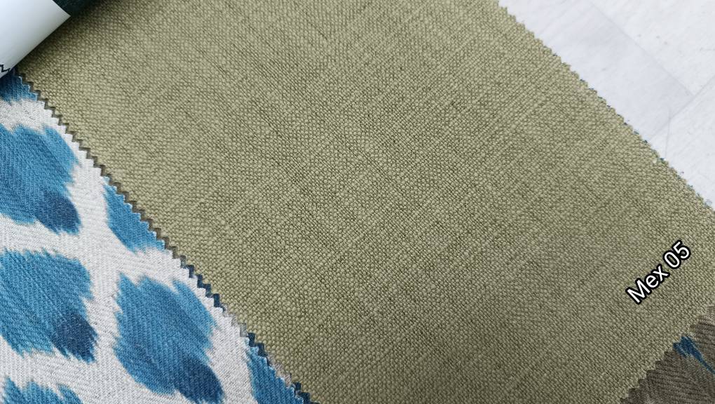 Mex ткань  Evdekor IKAT&RETRO, Однотонная от магазина Ткани Мира ✅