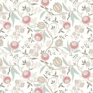 Wedgwood Home Fabrics Pashmina ткань Blendworth, Цветы-Растения от магазина Ткани Мира ✅